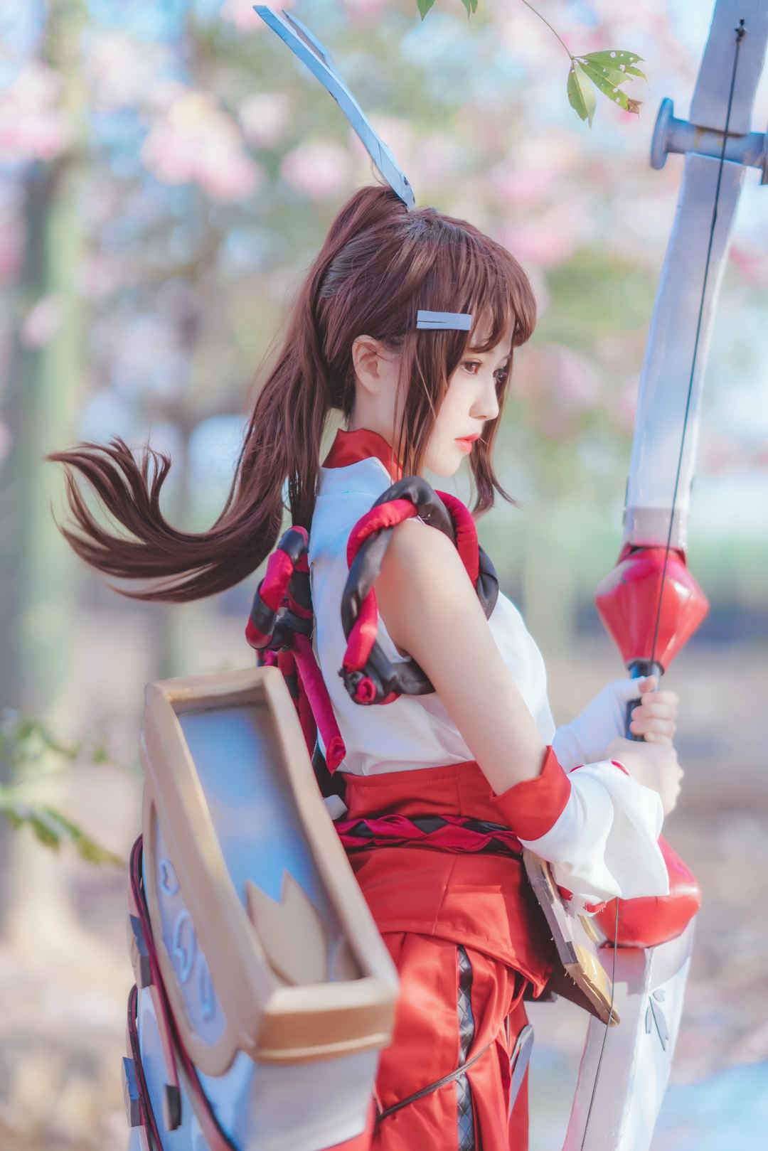 桜桃喵 – 花见巫女 超精美cosplay美图第6张