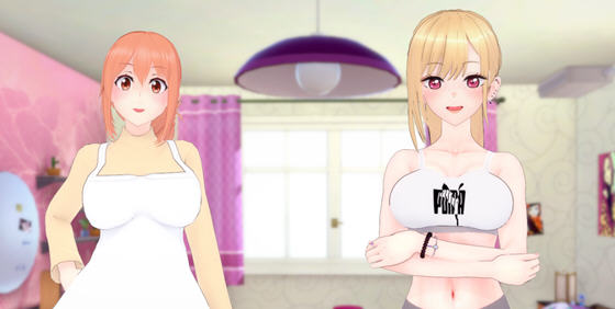 [SLG游戏]我的装扮Ntr:看不见的想法 v0.5 汉化版 PC+安卓-1